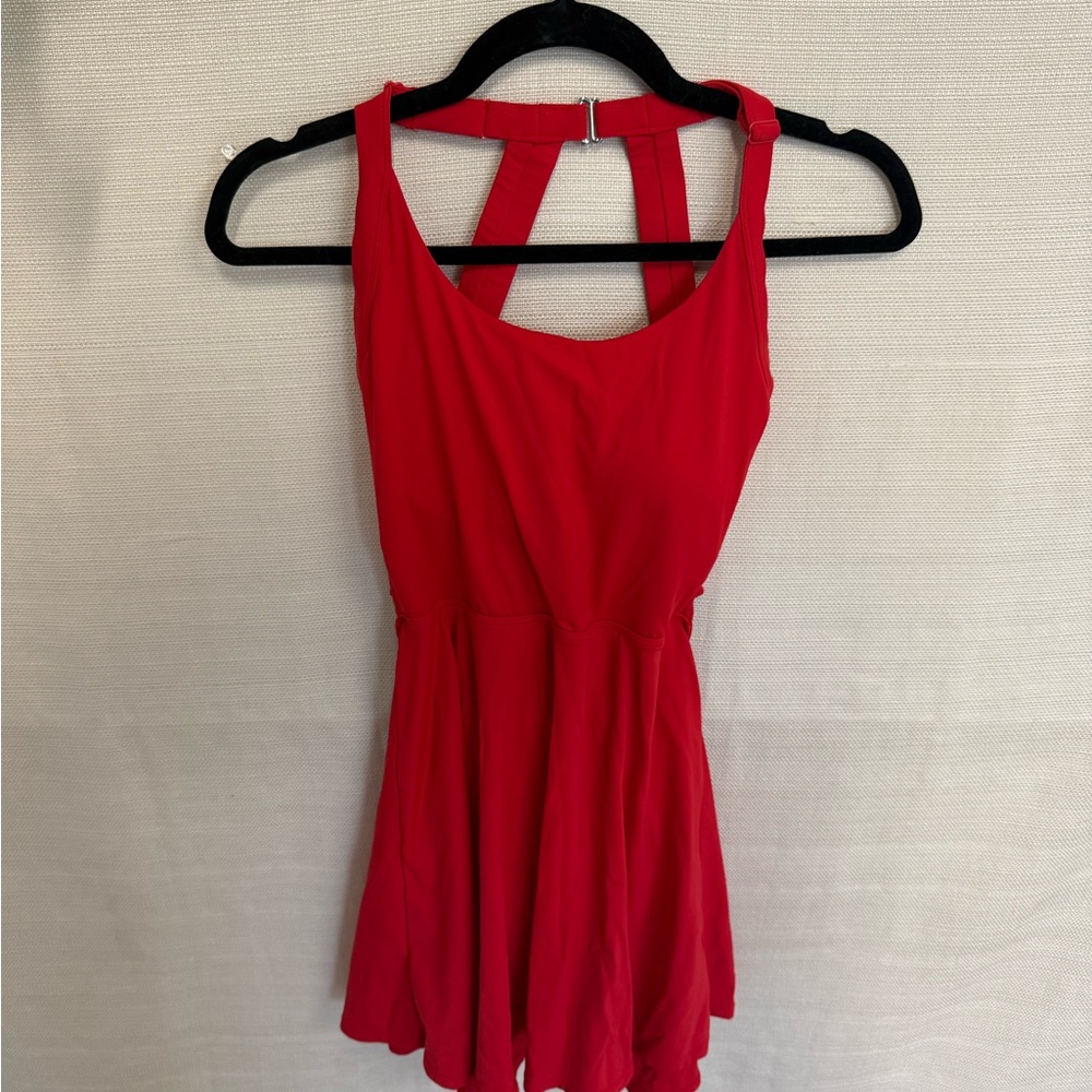 Red Sports Dress